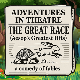 the great race logo newspaper cartoon